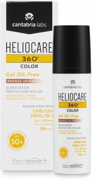 heliocare 360o color gel oil free bronze intense 50ml