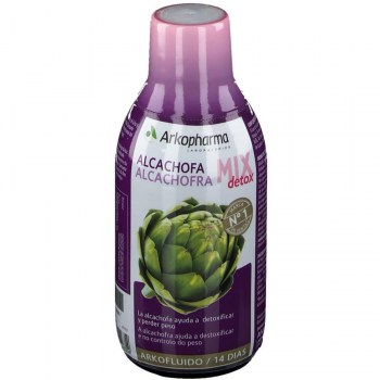 alcachofa mix detox 280 ml arkofluido