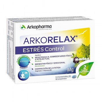 arkopharma arkorelax estres control 30 comprimidos