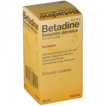 betadine solucion dermica 50 ml