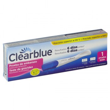 clearblue early test de embarazo