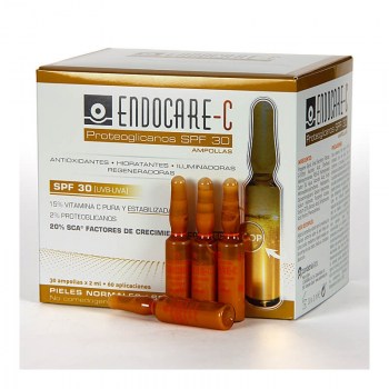 endocare 30 ampollas c proteoglicanos spf30