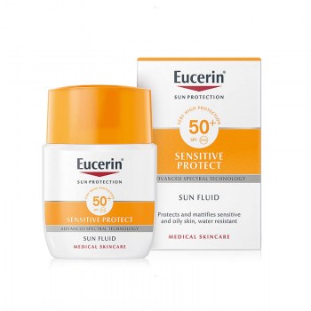eucerin sensitive protect sun fluid spf50 50ml