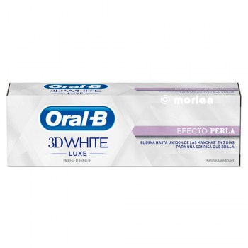 oral b 3d white luxe efecto perla pasta dentifrica 75 ml