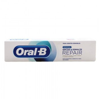 oral b repair encias y esmalte original pasta dentifrica 125ml
