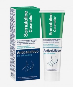 somatoline anticelulitico crioactivo gel 250 ml