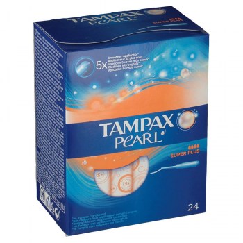 tampax pearl super plus 24 tampones
